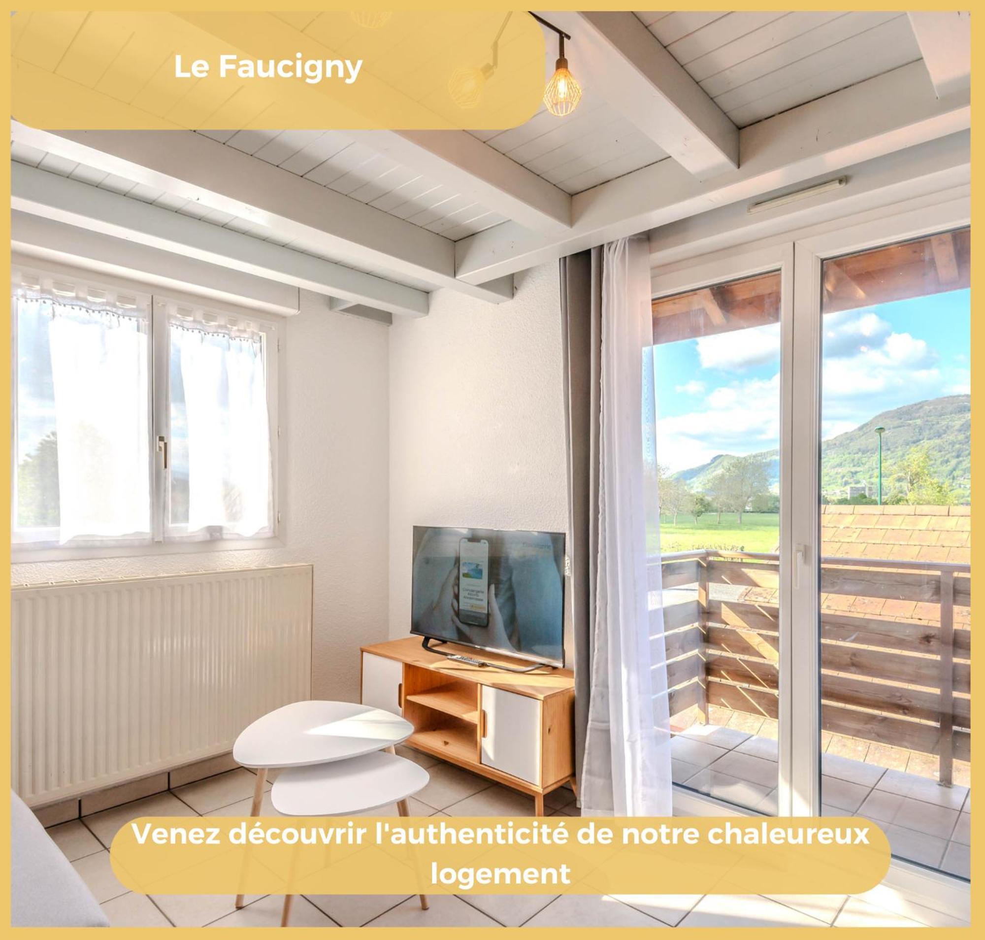 Ferienwohnung Le Faucigny Saint-Pierre-en-Faucigny Exterior foto